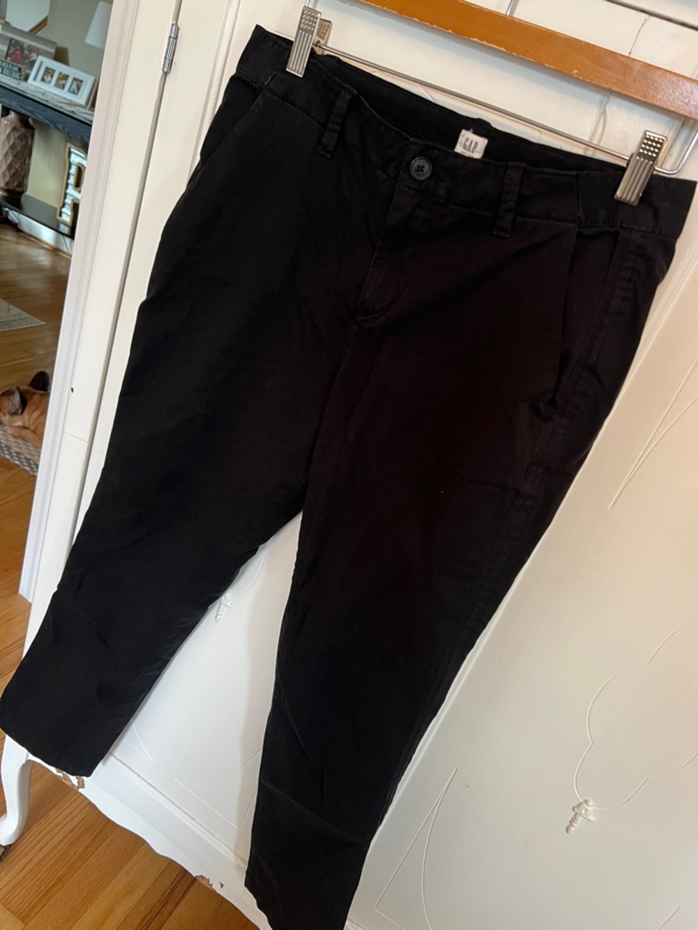 2/$7 GAP Girlfreind Chino - BLACK- Petite